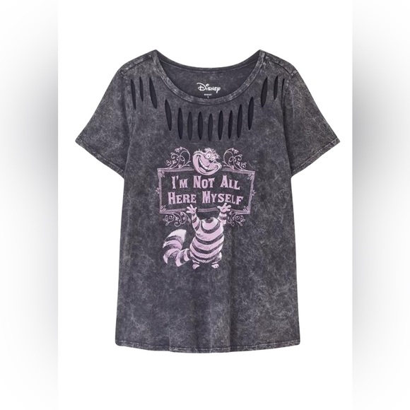 torrid Tops - ON SALE‼️ Torrid, Alice in Wonderland Quote, Graphic Tee (Size 4)